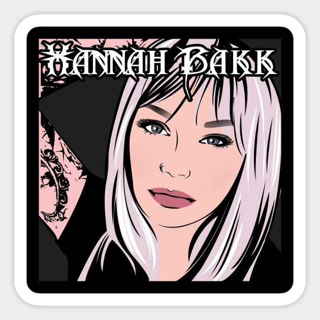 Hannah Bakk Sticker by DarkMarkShow